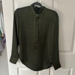 Banana Republic Dark Green Blouse